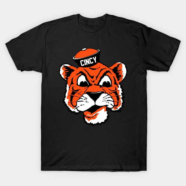 Retro Sailor Cincy Bengal - Big T-Shirt by twothree